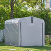 Preventa-SoBuy SDA12-SIL Lona de Repuesto para Caseta Jardin Exterior para SoBuy KLS11-L 159x219x165cm