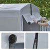 Preventa-SoBuy SDA12-SIL Lona de Repuesto para Caseta Jardin Exterior para SoBuy KLS11-L 159x219x165cm