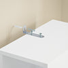 SoBuy STR14-H-W Estantería blanca de 7 niveles Librería estrecha con baldas 30x32.5x146.8 cm