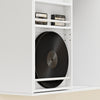SoBuy STR16-W Armario de pared blanco suspendido multiusos con 4 estantes ajustables 70x25.1x70.2 cm