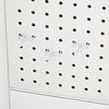 SoBuy STR16-W Armario de pared blanco suspendido multiusos con 4 estantes ajustables 70x25.1x70.2 cm